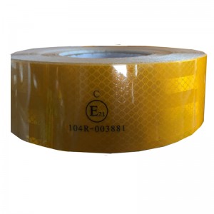 China warning safety eco friendly truck trailer top quality high reflection dot reflective tape