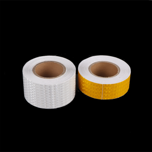 Hot selling factory price waterproof warning high visibility crystal adhesive stripe lattice reflective safety tape