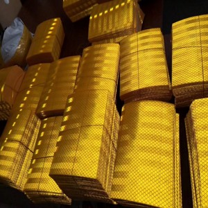 safety tape reflective stripe yellow black